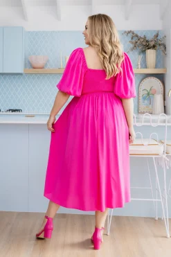 Proud Poppy Clothing Tina Dress in Pink Fashion