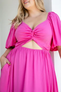 Proud Poppy Clothing Tina Dress in Pink Fashion