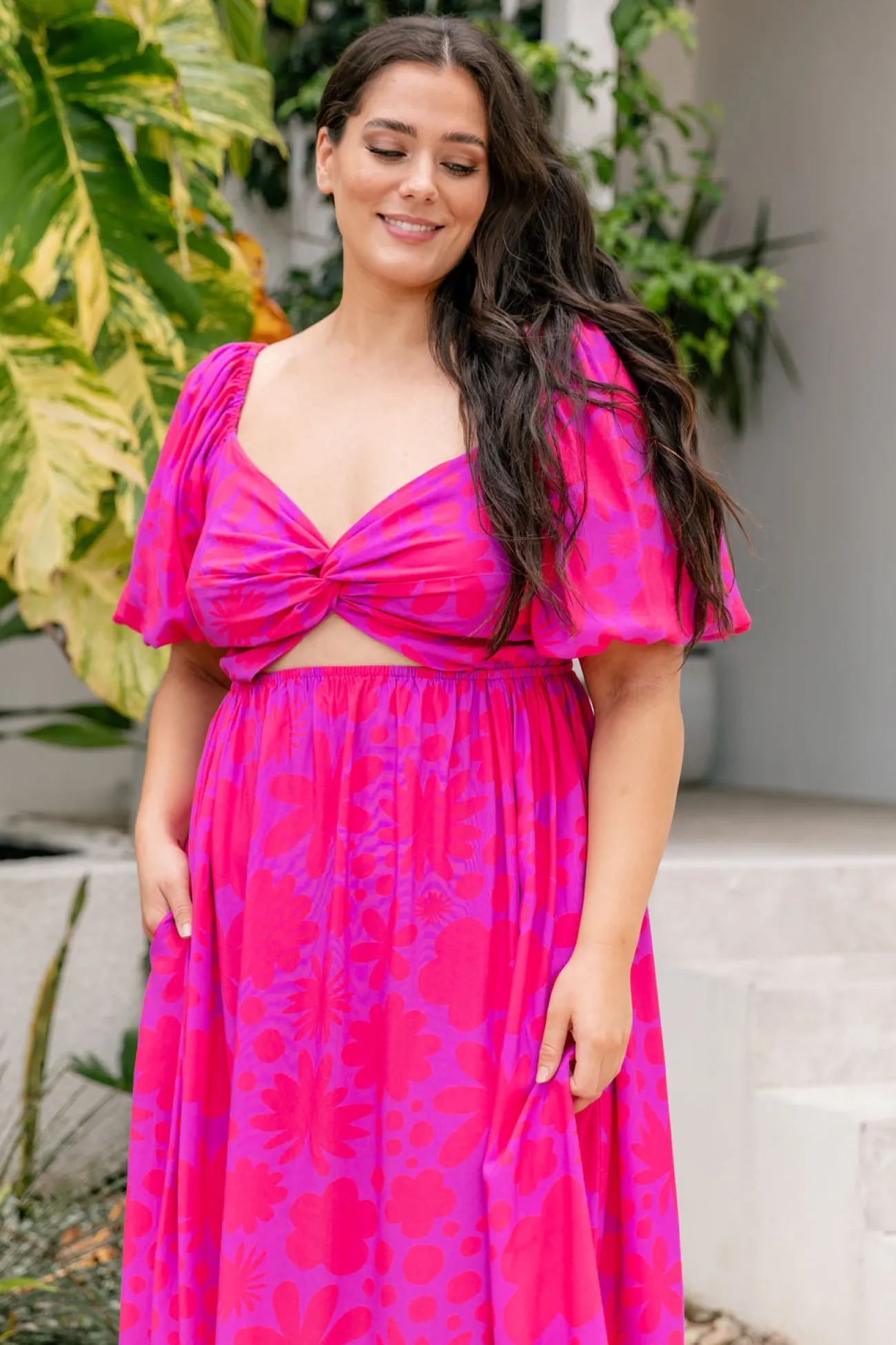 Proud Poppy Clothing Tina Dress in Summer Floral by Kasey Rainbow New