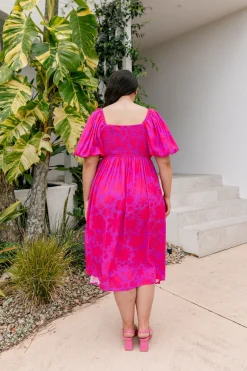 Proud Poppy Clothing Tina Dress in Summer Floral by Kasey Rainbow New