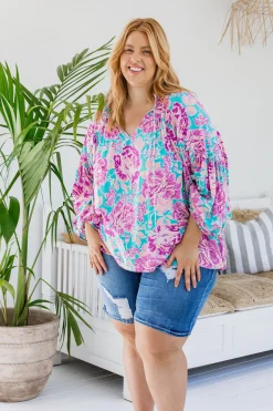 Proud Poppy Clothing *UNICORN* Amira Blouse in Destiny Print DestinyPrint Hot