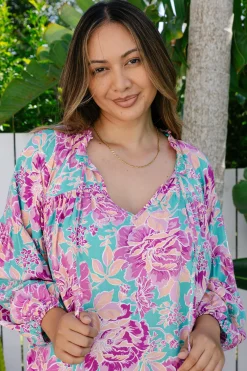 Proud Poppy Clothing *UNICORN* Amira Blouse in Destiny Print DestinyPrint Hot