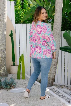 Proud Poppy Clothing *UNICORN* Amira Blouse in Destiny Print DestinyPrint Hot