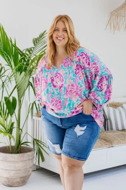 Proud Poppy Clothing *UNICORN* Amira Blouse in Destiny Print DestinyPrint Hot