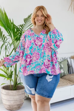 Proud Poppy Clothing *UNICORN* Amira Blouse in Destiny Print DestinyPrint Hot