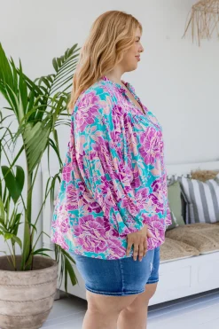 Proud Poppy Clothing *UNICORN* Amira Blouse in Destiny Print DestinyPrint Hot