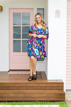 Proud Poppy Clothing *UNICORN* Disco Dress in My Things by Kasey Rainbow Hot