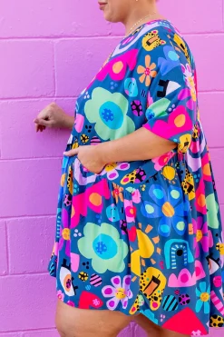 Proud Poppy Clothing *UNICORN* Hazel Dress in My Things by Kasey Rainbow Sale