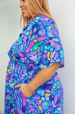 Proud Poppy Clothing *UNICORN* Maddy Dress in Reef by Kasey Rainbow Discount