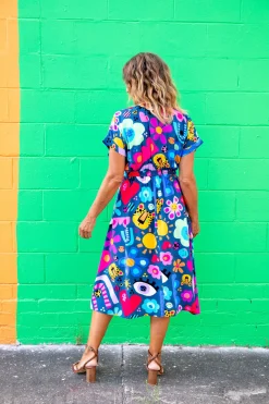 Proud Poppy Clothing *UNICORN* Millie Dress in My Things by Kasey Rainbow Discount