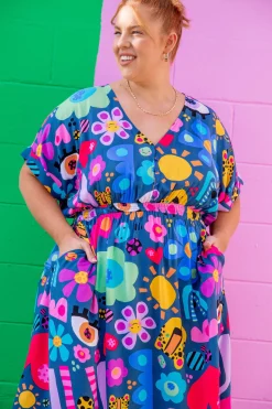 Proud Poppy Clothing *UNICORN* Millie Dress in My Things by Kasey Rainbow Discount