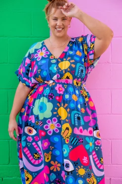 Proud Poppy Clothing *UNICORN* Millie Dress in My Things by Kasey Rainbow Discount