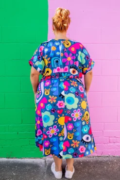 Proud Poppy Clothing *UNICORN* Millie Dress in My Things by Kasey Rainbow Discount