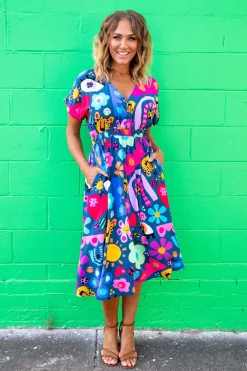 Proud Poppy Clothing *UNICORN* Millie Dress in My Things by Kasey Rainbow Discount
