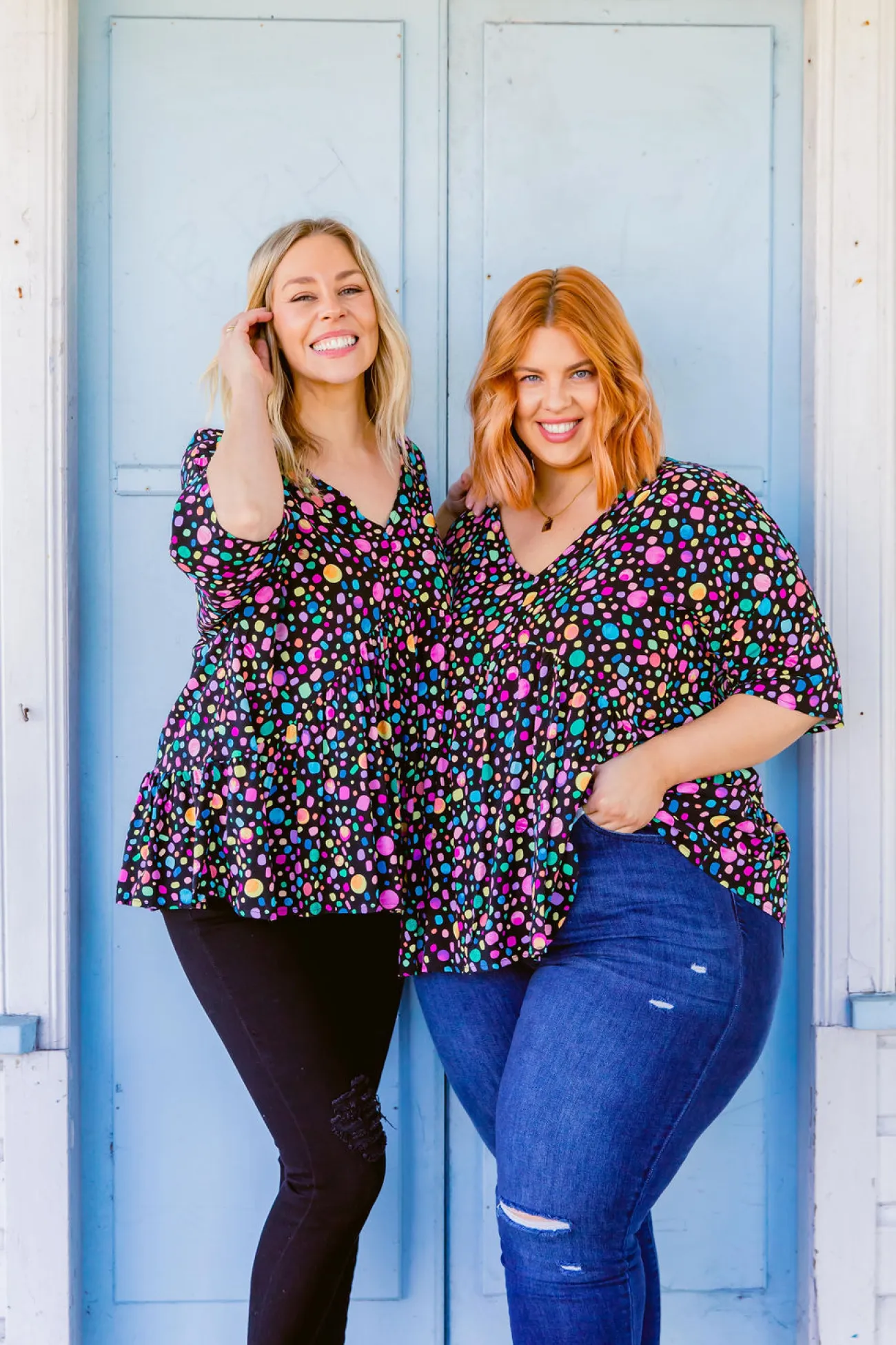 Proud Poppy Clothing *UNICORN* Peak Top in Black Pebble by Kasey Rainbow Best