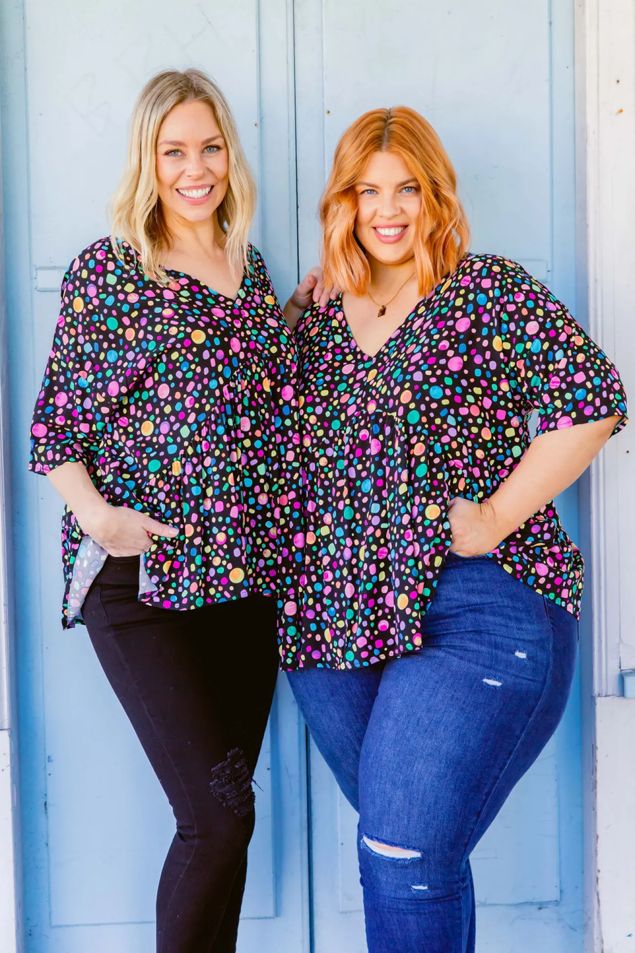 Proud Poppy Clothing *UNICORN* Peak Top in Black Pebble by Kasey Rainbow Best