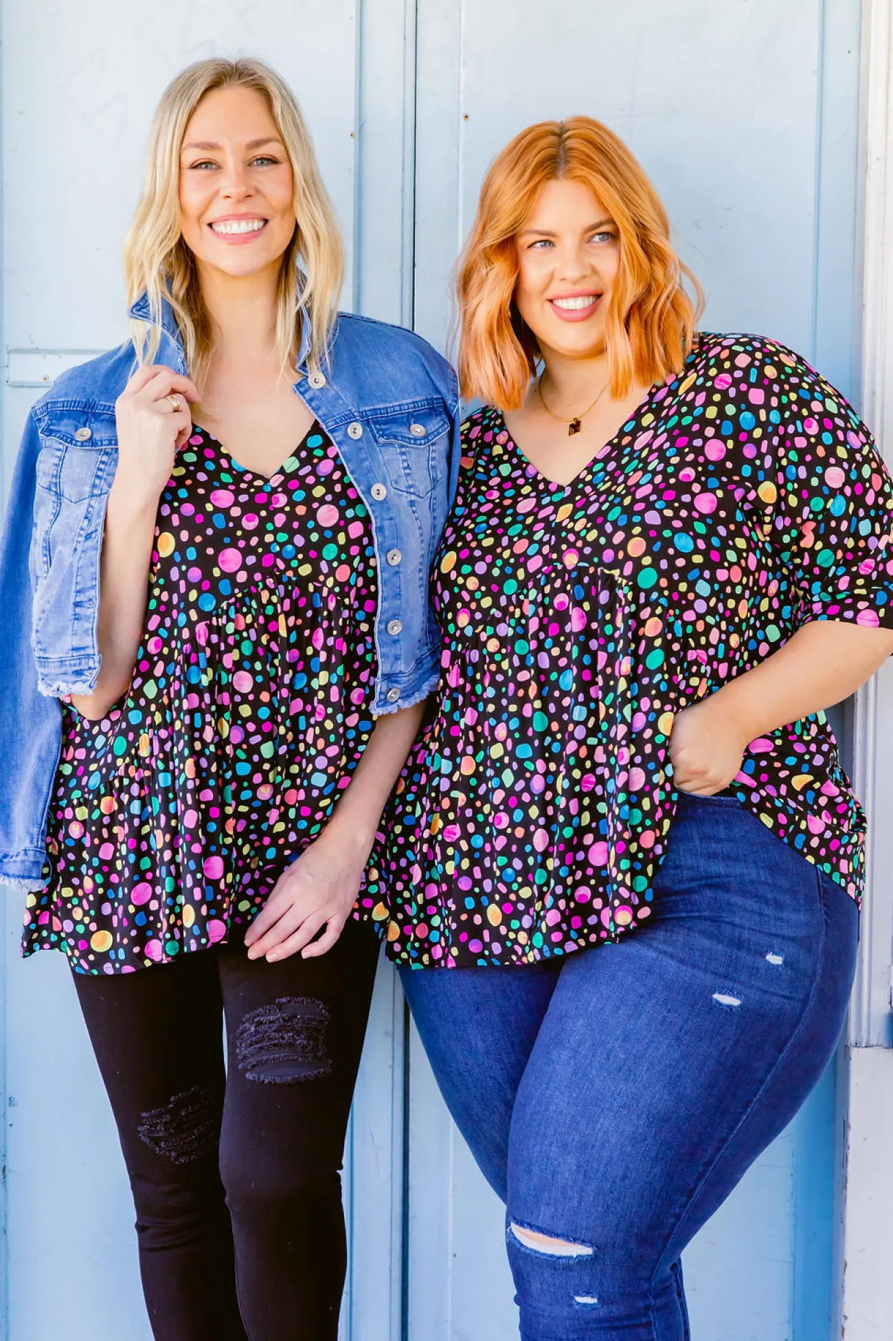 Proud Poppy Clothing *UNICORN* Peak Top in Black Pebble by Kasey Rainbow Best