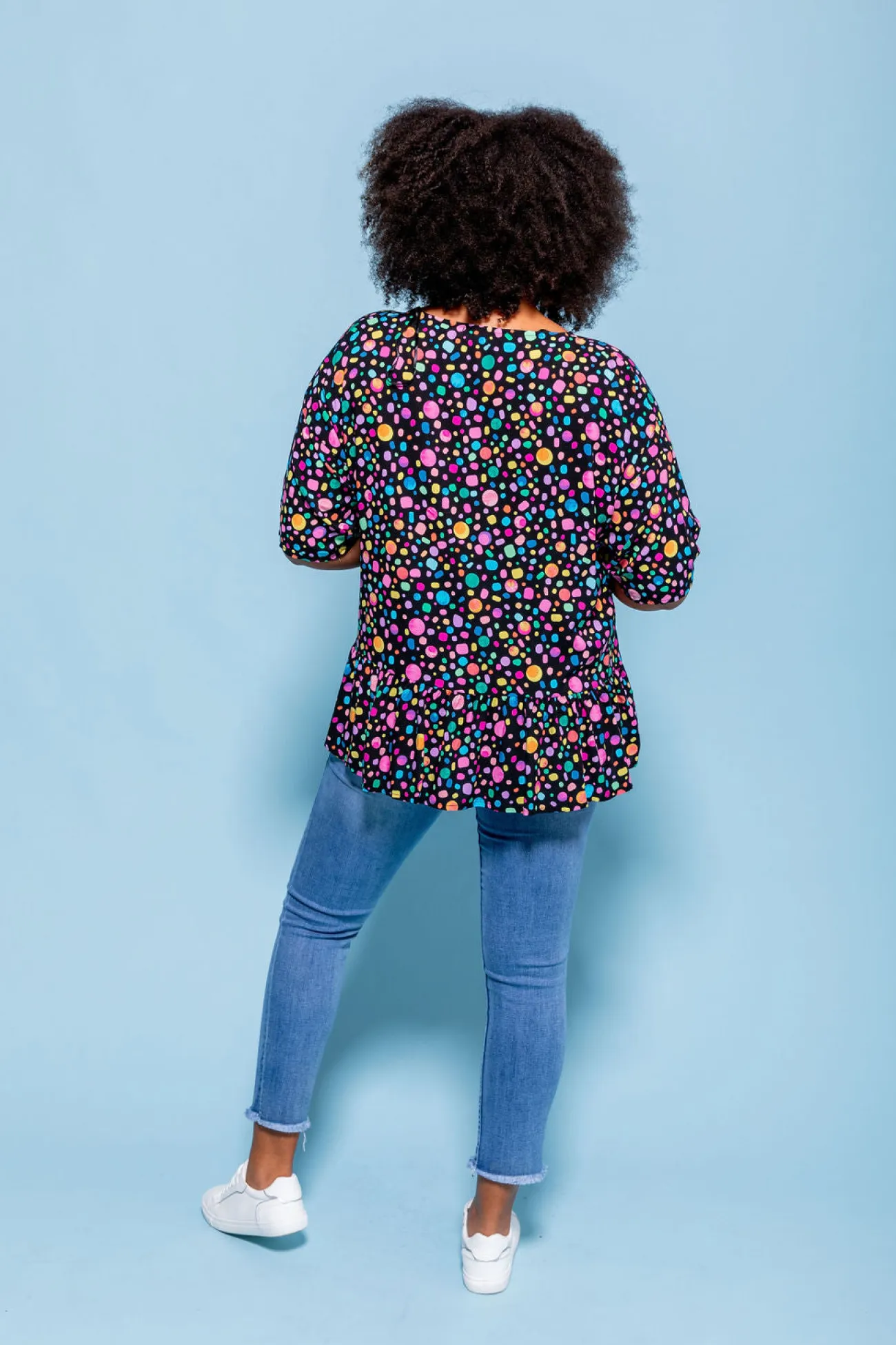 Proud Poppy Clothing *UNICORN* Peak Top in Black Pebble by Kasey Rainbow Best