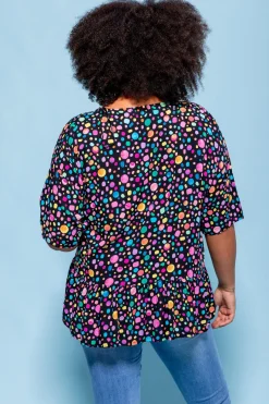 Proud Poppy Clothing *UNICORN* Peak Top in Black Pebble by Kasey Rainbow Best