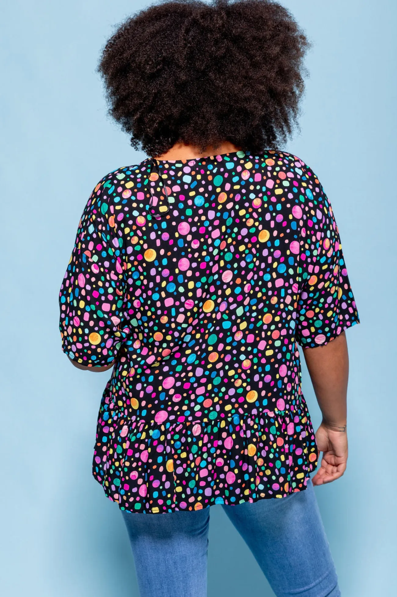 Proud Poppy Clothing *UNICORN* Peak Top in Black Pebble by Kasey Rainbow Best