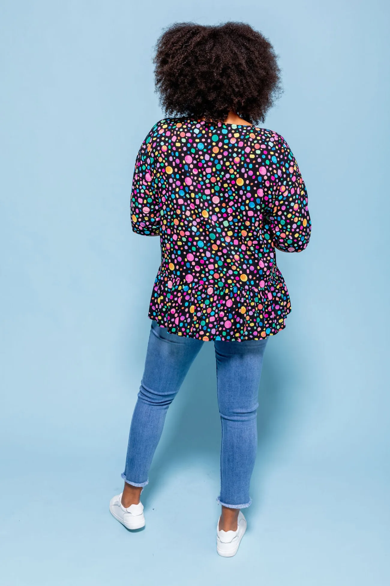 Proud Poppy Clothing *UNICORN* Peak Top in Black Pebble by Kasey Rainbow Best