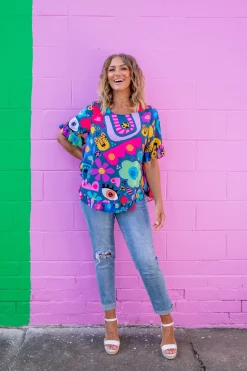 Proud Poppy Clothing *UNICORN* Tilly Top in Kasey Rainbow My Things by Kasey Rainbow Discount